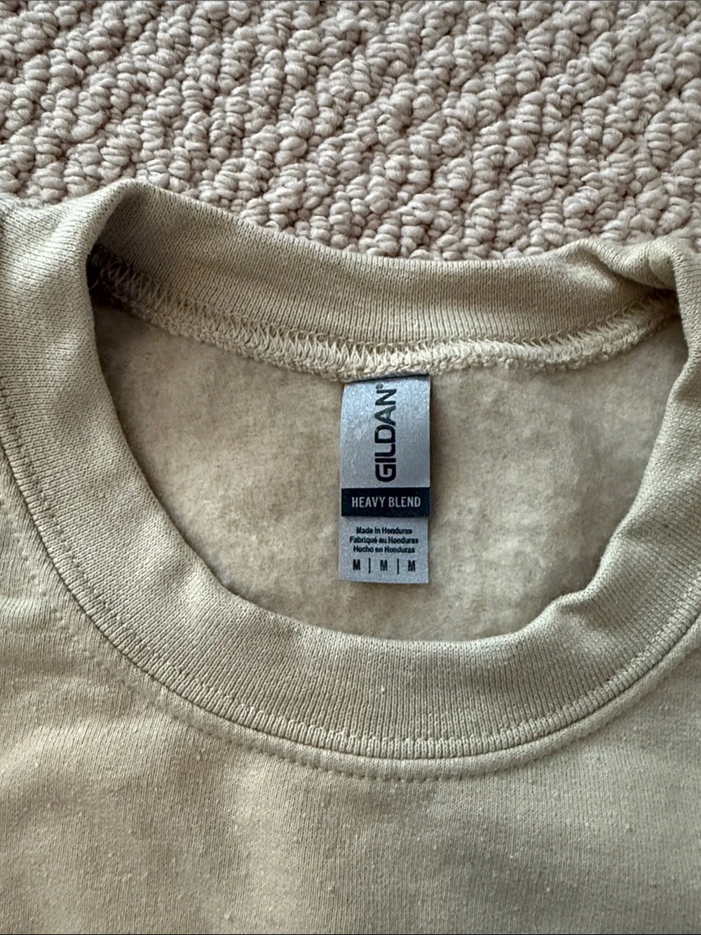 SZA Size Medium Unisex Cream Crewneck Concert Sweatshirt NEW